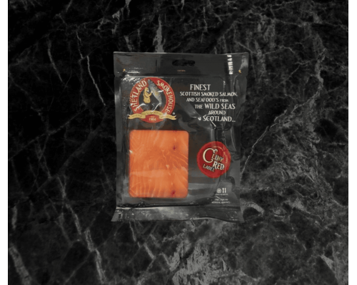  SCOTTISH SALMON OAK COLD SMOKED D SLICED 100G